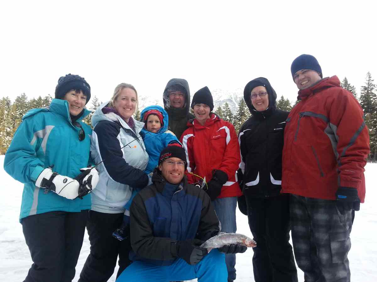 Ice fishing tours in BC