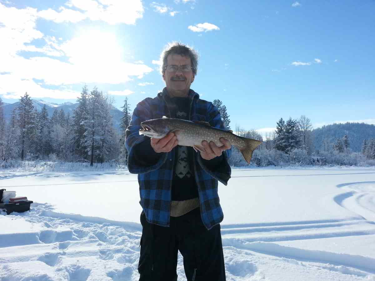 Brook Trout Ice Fishing Canada