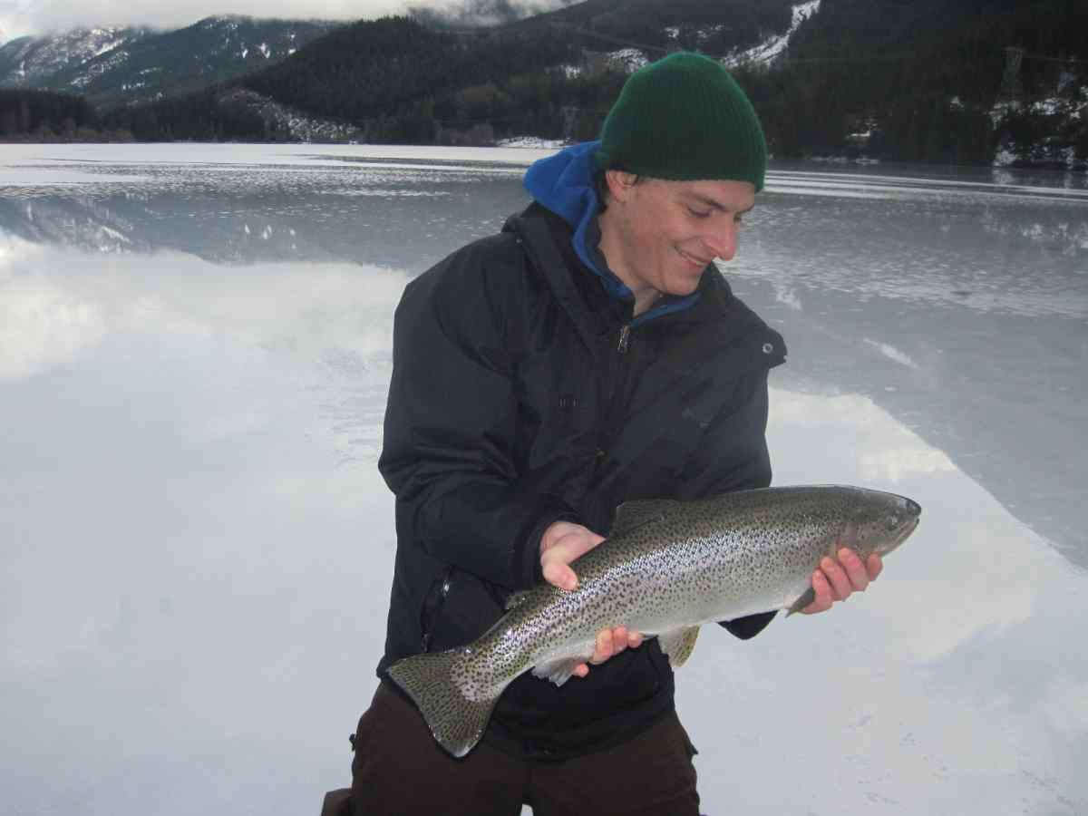 Ice Fishing Learn how to in British Columbia Canada - BC Fishing