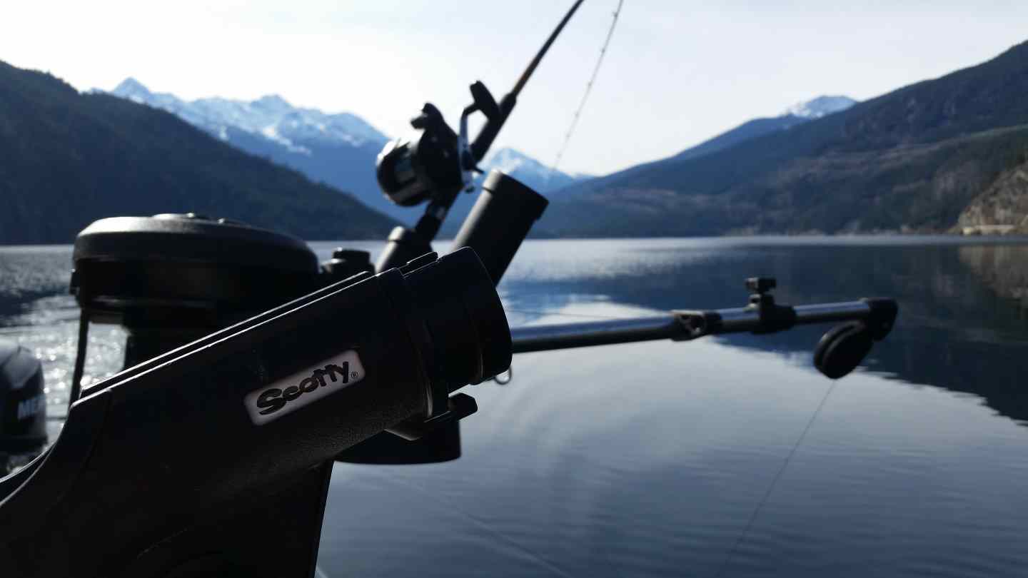 Scotty fishing equipment BC Fishing Reports Pemberton Fish Finder
