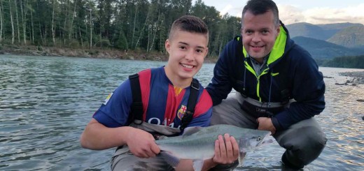 Family fishing trips in British Columbia Canada