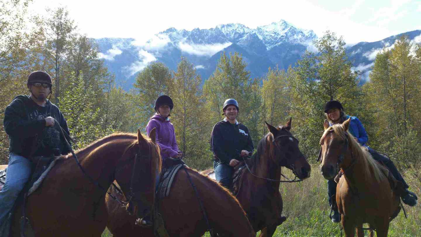 Horseback Trail Rides in Whistler and Pemberton BC BC Fishing Reports