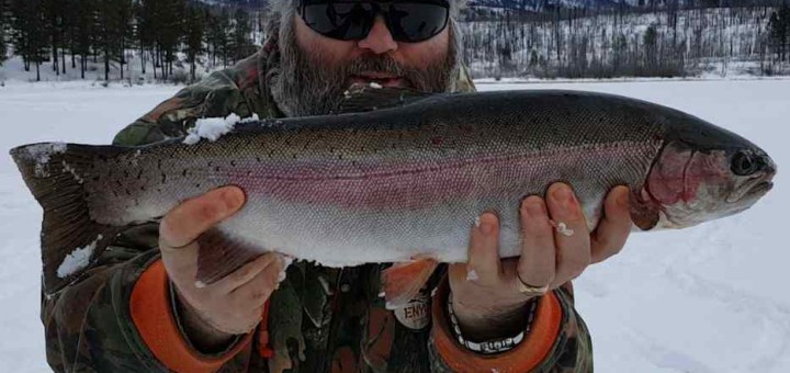Canadian Ice fishing videos by Pemberton Fish Finder