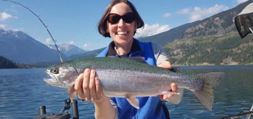 Best lake fishing in British Columbia Anderson Lake