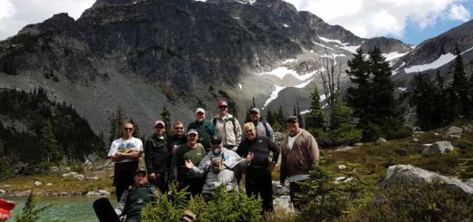 Remote corporate helicopter fly fishing trips in British Columbia