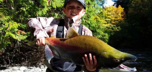 Take your Kids Salmon fishing in British Columbia