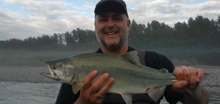 Great Pink Salmon Fly Fishing Trips in BC Canada