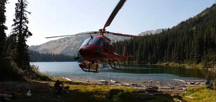 A fun thing to do in British Columbia Heli Fishing trips in Canada