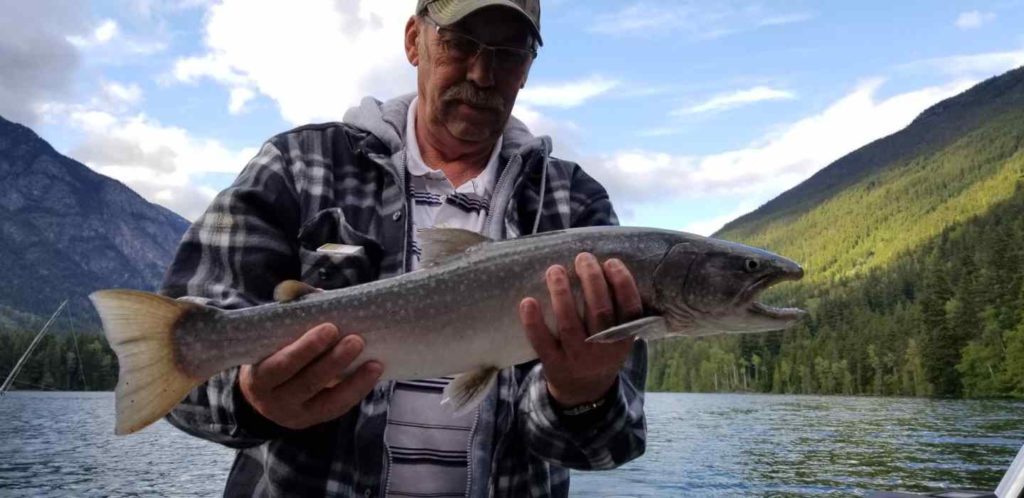 Fishing for Big Bull Trout in British Columbia Canada