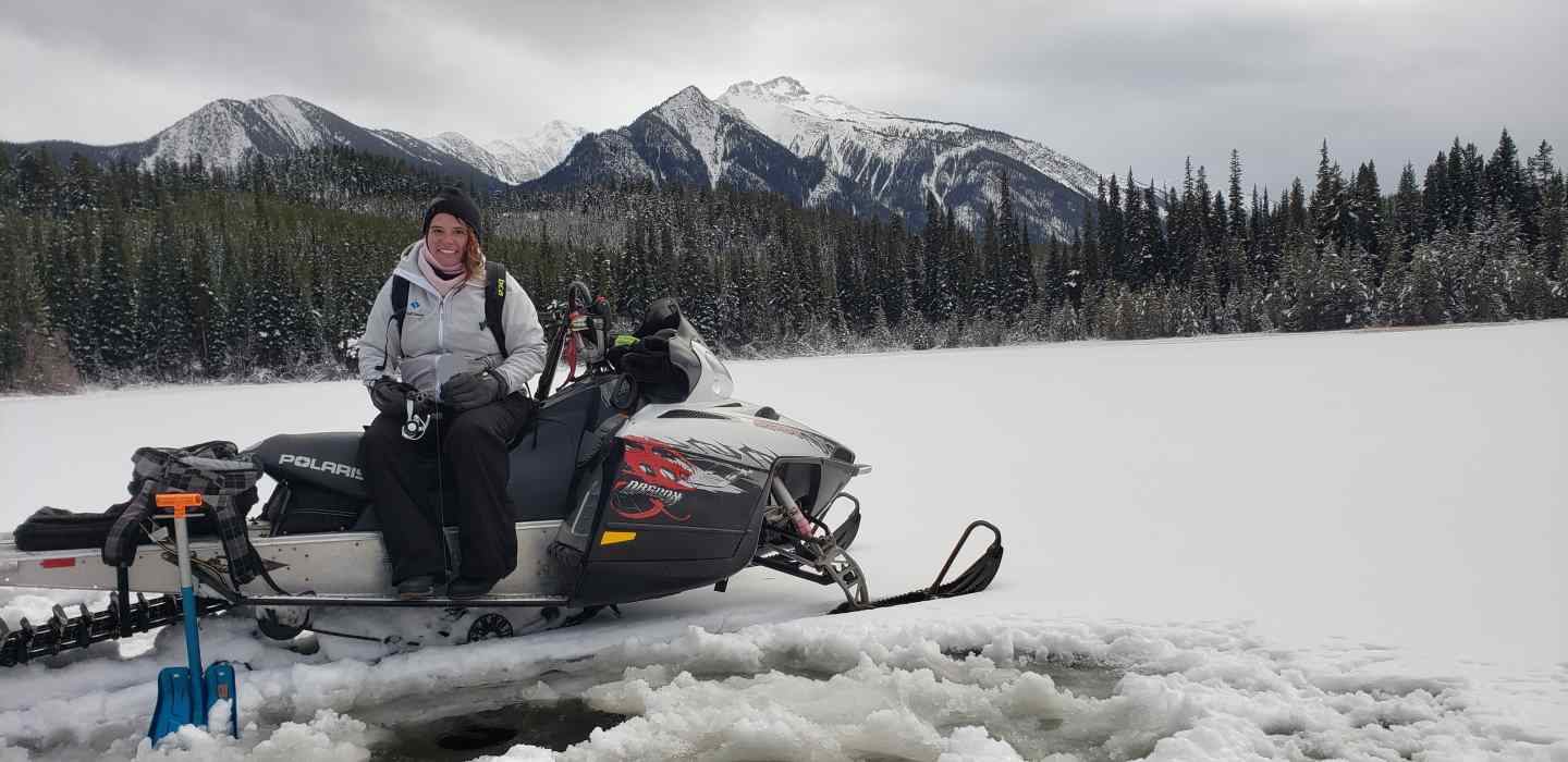 Ice Fishing Learn how to in British Columbia Canada BC Fishing
