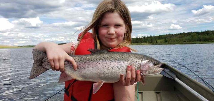 Kids fishing trips in BC