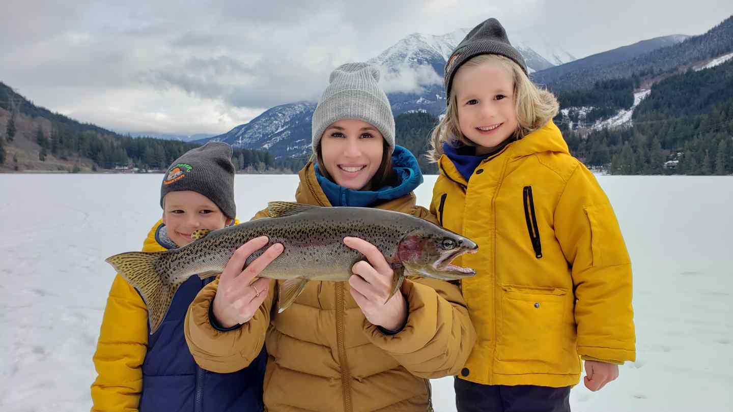 Where is the best ice fishing in BC